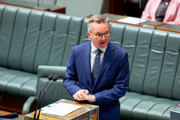 Energy Minister Chris Bowen.