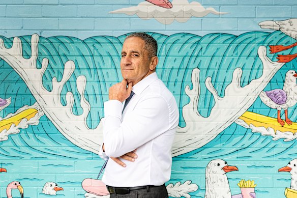 Cronulla High principal Tony Ibrahim. 