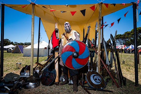 We Jarred- Jyggi at DrachenFest. More than 500 at Elmore near Bendigo took part in DrachenFest, a five day, immersive live-action role playing festival in which five camps play characters and compete against each other in games and battles.