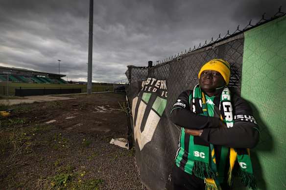 Vusumizi Gumbo’s two sons, who are academy players for Western United, have been left in limbo after the club was wound up.