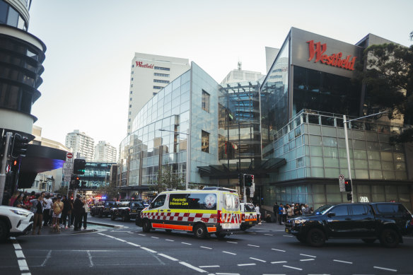 Westfield Bondi Junction has remained closed since Saturday’s attack. 