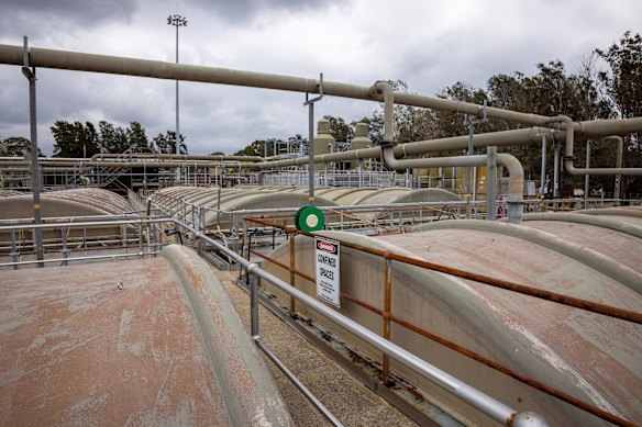 The sedimentation area will be extended at Sydney Water’s Glenfield water resource recovery facility.