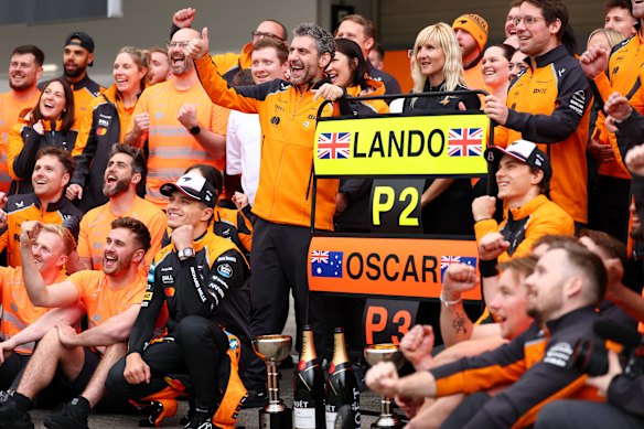 McLaren hold a huge lead already in the constructors’ title race.