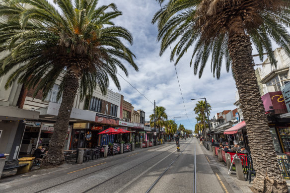 Traders say reopening one side of Acland Street to traffic would give it a big boost.