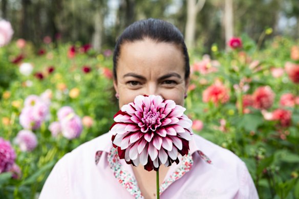 Jen Foster traded a corporate tech job for flower farming. 