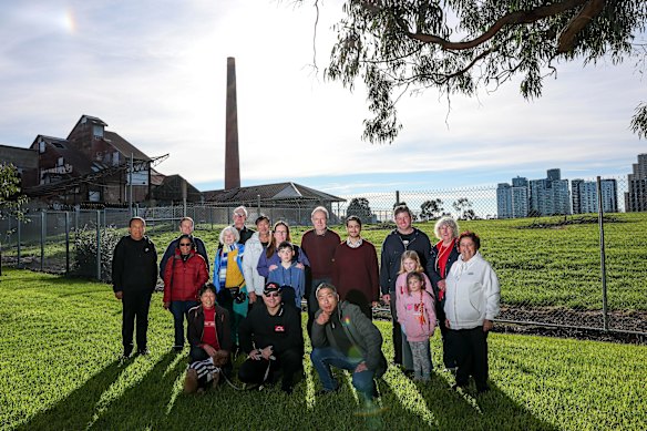 Los residentes que viven cerca del sitio de Box Hill Brickworks quieren que el área tenga más espacios abiertos pasivos.