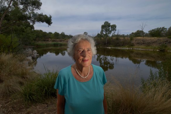 Urban oasis: Sue Course receives an OAM for her work creating  Darebin Parklands.
