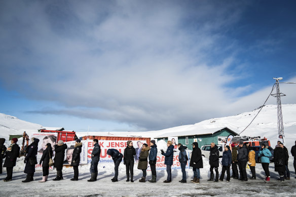 Much of Greenland’s election focused on whether the semi-autonomous Danish territory should allow international companies to mine the sparsely populated Arctic island’s substantial deposits of rare-earth metals.