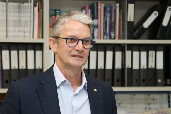 The Burnet Institute’s director Professor Brendan Crabb