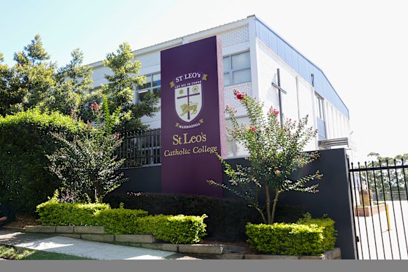 St Leo’s Catholic College in Wahroonga is alerting parents when a student uses the toilet during class time.