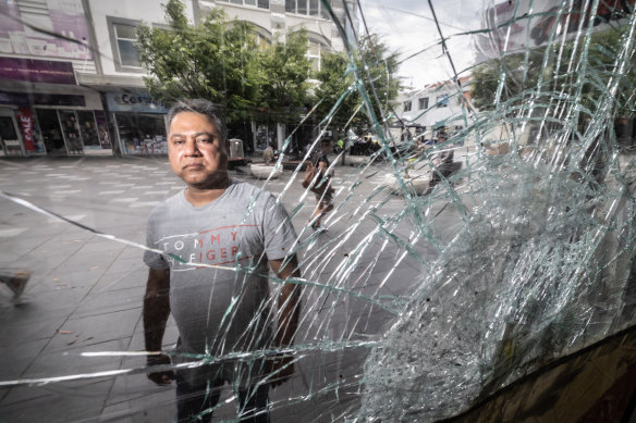 Famous Halal Meats owner Saddique Ahmed says he fears for his safety.