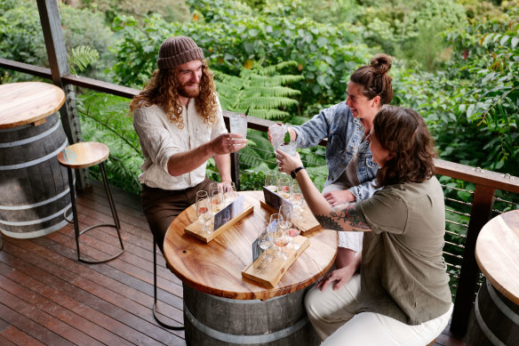 Sample Aussie gins at Cape Byron Distillery.