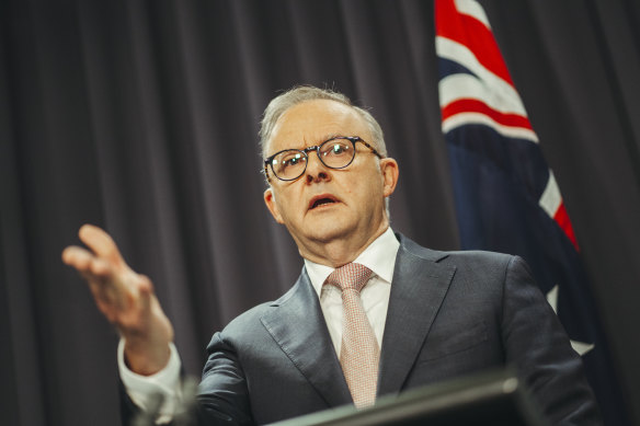 Prime Minister Anthony Albanese said there was “no place” for extremism in Australia.