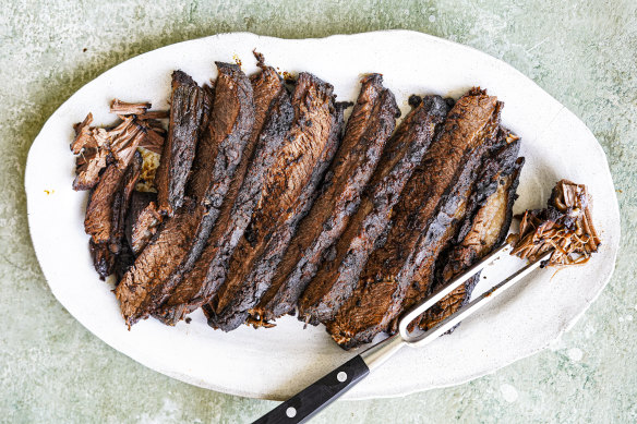 Katrina Meynink’s beer-braised brisket.