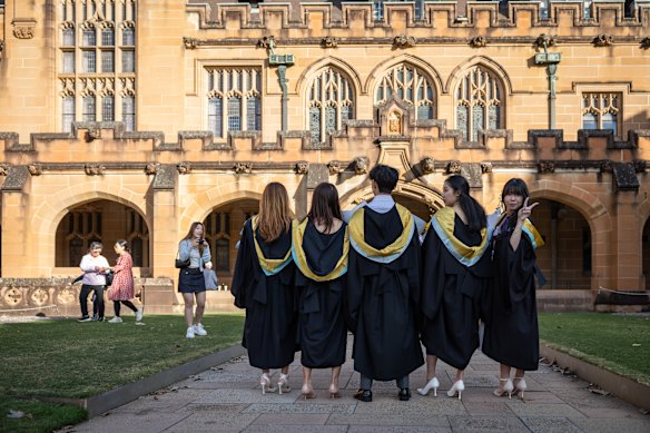 The University of Sydney said that in 2026, despite making 6.8 per cent fewer offers than last year, enrolments grew by 4 per cent.