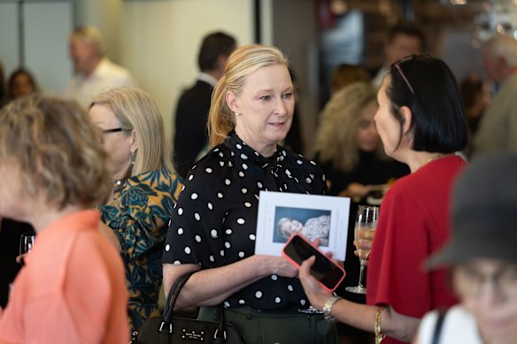 Leigh Sales was among those who farewelled Blanche d’Alpuget at North Bondi Surf Club.