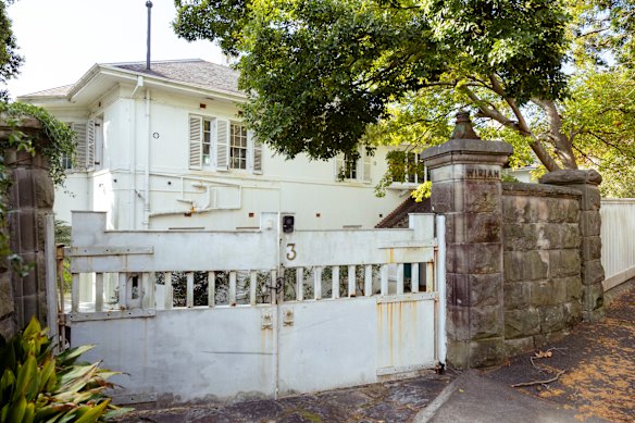 The late artist Martin Sharp’s Bellevue Hill home, Wirian.