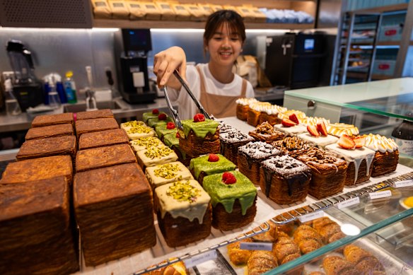 Just two months old, Buttered has already developed a following for its tempting treats. 
