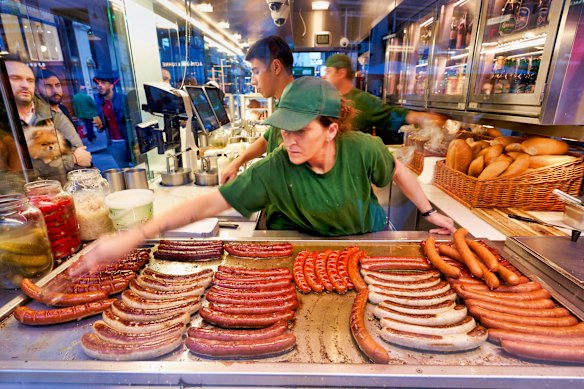 Vienna’s sausage street-food culture dates back to the 1700s.
