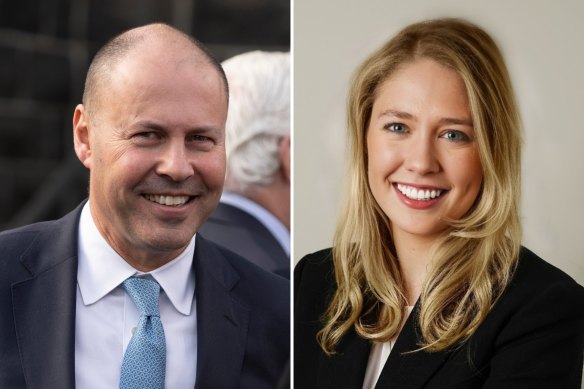 Amelia Hamer would start as rank underdog should Josh Frydenberg, who now works in the private sector, return to the political fray.