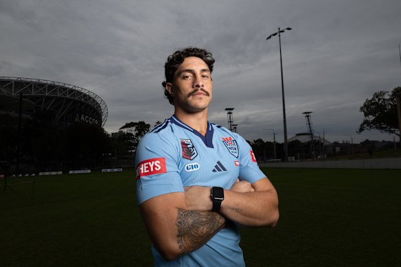 Kotoni Staggs will start in the centres for the Blues.