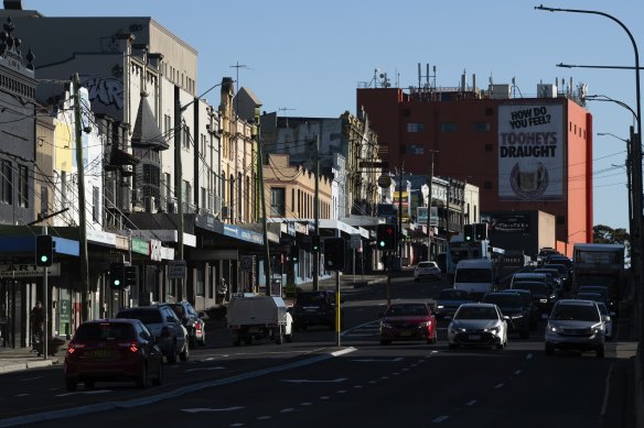 The Inner West Council wants to significantly boost housing density along busy Parramatta Road. 