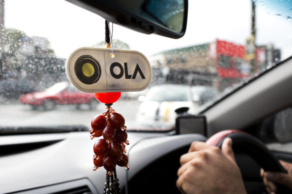 Ola told drivers on Tuesday night that it was ceasing operations in several Australian cities.