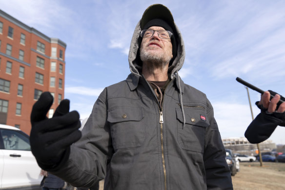 January 6 participant Kevin Loftus, who was released from prison following Donald Trump’s presidential pardon.