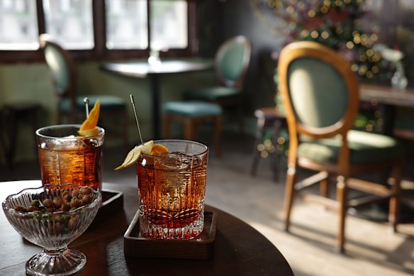 Exceptional negronis at Memento Saigon.