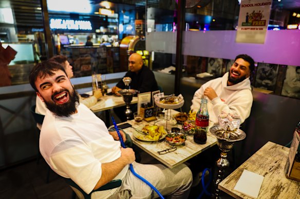 Mama & Papas restaurant on Church Street offers shisha.