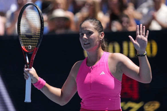 Daria Kasatkina will compete for Australia now that she has been granted permanent residency.