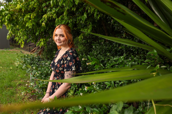 Jessica Comish at her south coast home.