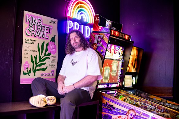 Edward Macdonald of Human Movement has booked the top gig at the crawl’s only ticketed event.