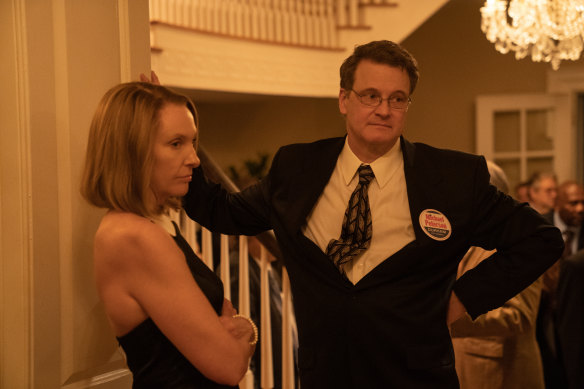 What happened to Kathleen Peterson (Toni Collette)? Was her husband, Michael (Colin Firth), to blame? The Staircase offered no easy answers.