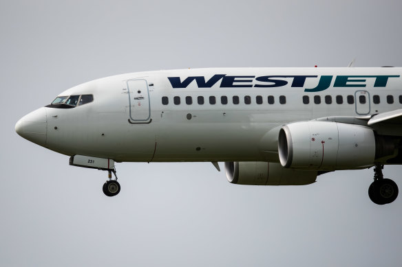 The plane returned to Toronto after a passenger falsely claimed that he had coronavirus.