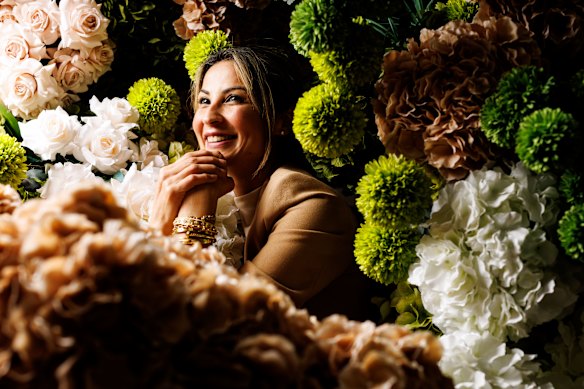 Dina Kheir, owner of El Khair Florist, pictured at her Punchbowl shop.