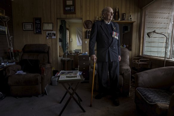 World War II veteran Bert Biggs will turn 100 in June.