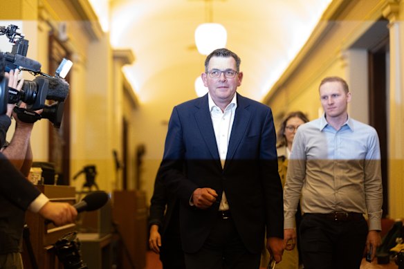 He stepped down as Victorian premier on Tuesday.