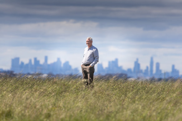Incumbent MP Steve McGhie in the seat of Melton, 45 kilometres west of Melbourne’s CBD.