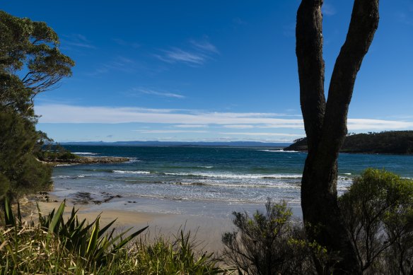 Back Beach at Wreck Bay.