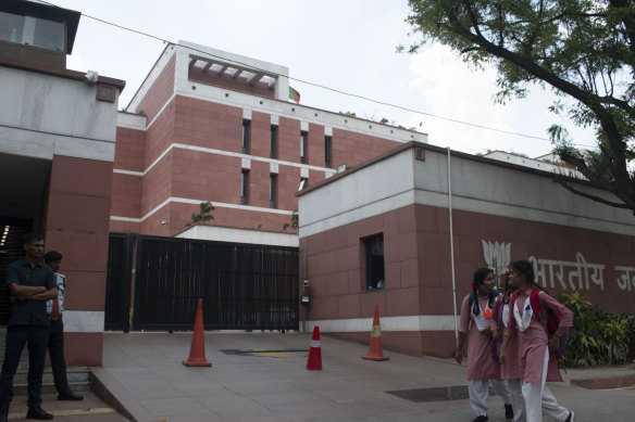 The BJP’s imposing HQ in downtown Delhi is a sign of its success.