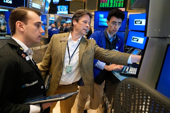 Wall Street has edged higher after resuming trade following Easter.