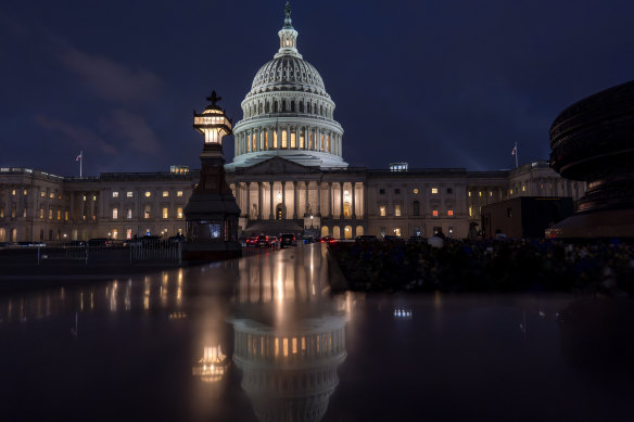 Republicans went against Donald Trump in Congress to keep the govenrment lights on.
