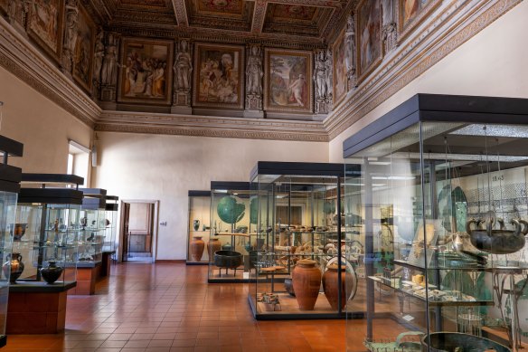 Escape the crowds at the Gregorian Egyptian Museum.