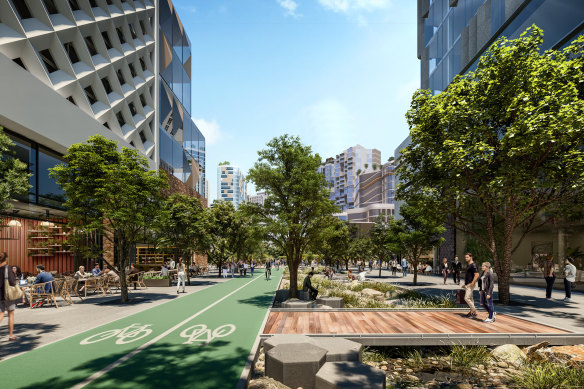 The Arden precinct in North Melbourne is projected to house to 15,000 residents and 34,000 jobs by 2050.