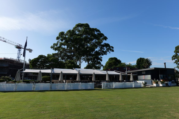 The bowling green is used more for socialising that sporting purposes at The Diddy.