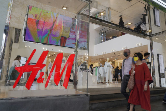 H&M shares plummeted as the pandemic hit during the first few months of Helmersson’s tenure, but they have since clawed most of the falls back.