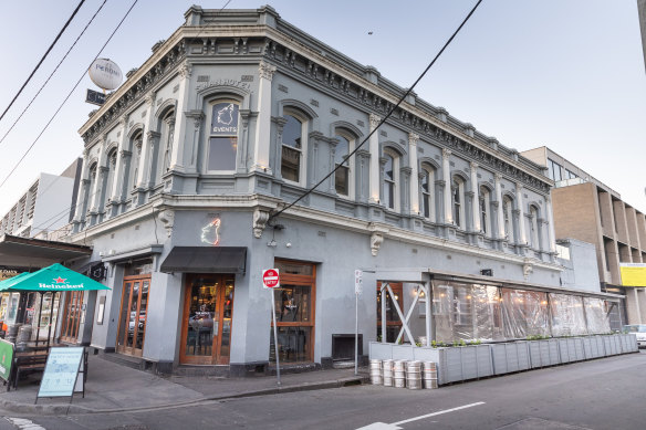 The Wolf Windsor is on the corner of Chapel and Eastbourne streets, with outdoor seating on both. 