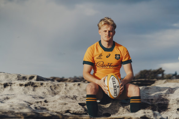 Tom Lynagh is in line for a Wallabies debut this weekend against Wales. 