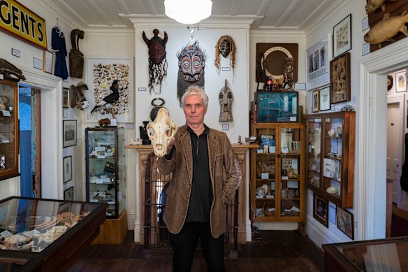 The Museum of Natural Mystery’s
Bruce Mahalski.